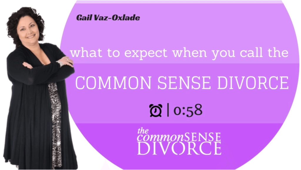 What to Expect When You Call The Common Sense Divorce 2