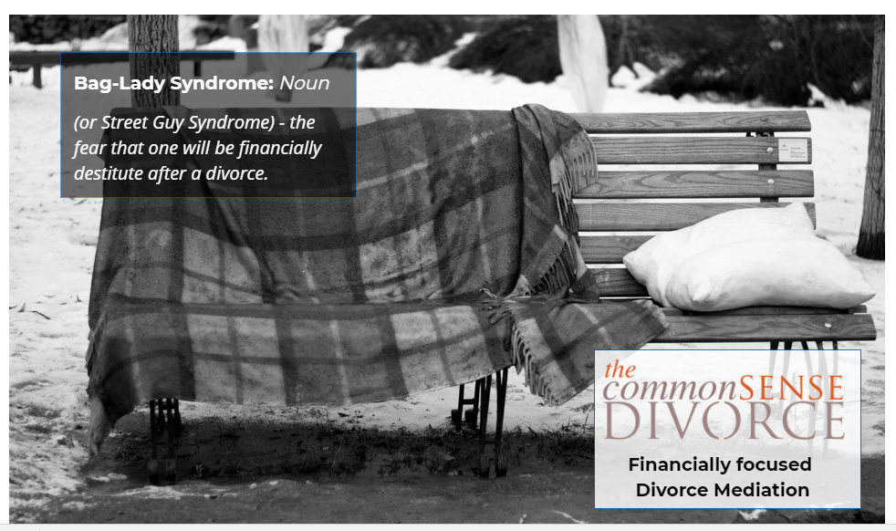 Gail Vaz-Oxlade's Guide to Spousal Support 3 bag lady Syndrome