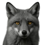 Clever red fox looking directly at the viewer, symbolizing smart and strategic thinking during divorce.